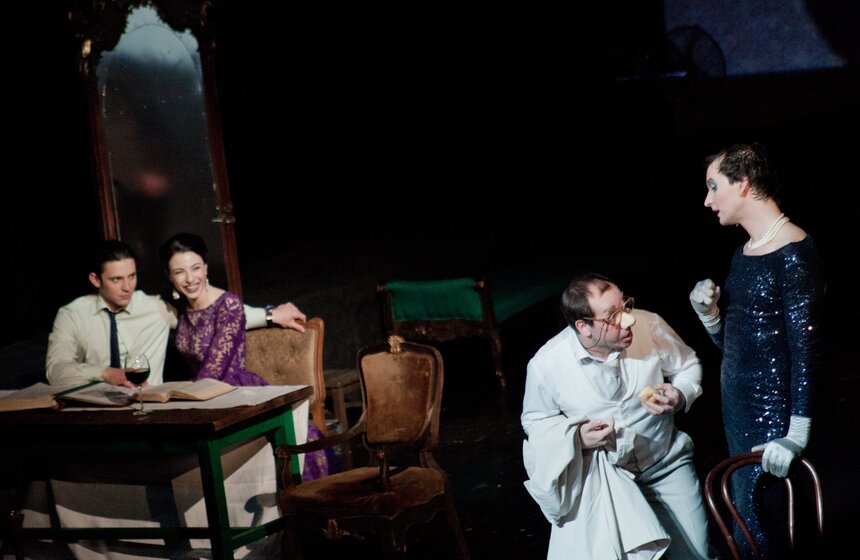 Спектакли "Золотой маски": "Zholdak dreams: похитители чувств" 26 фото