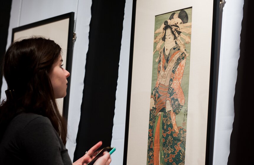 Выставка "Квартал удовольствий" в музее Востока 10 фото