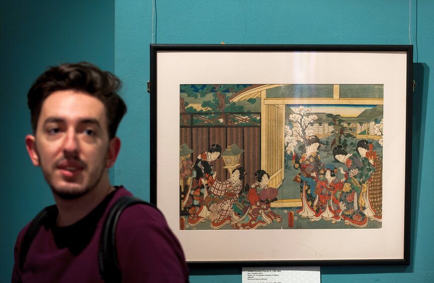 Выставка "Квартал удовольствий" в музее Востока 9 фото