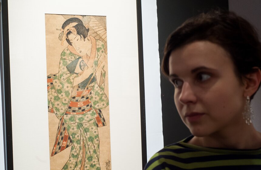 Выставка "Квартал удовольствий" в музее Востока 13 фото