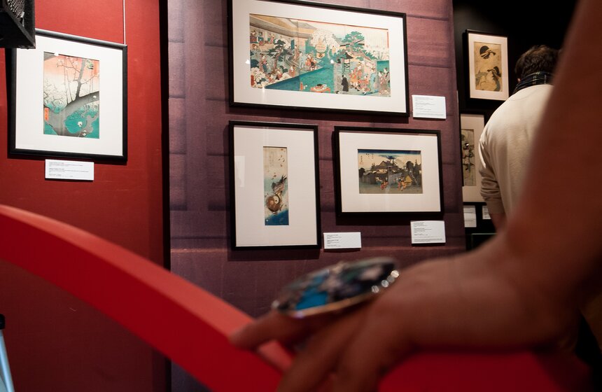 Выставка "Квартал удовольствий" в музее Востока 12 фото