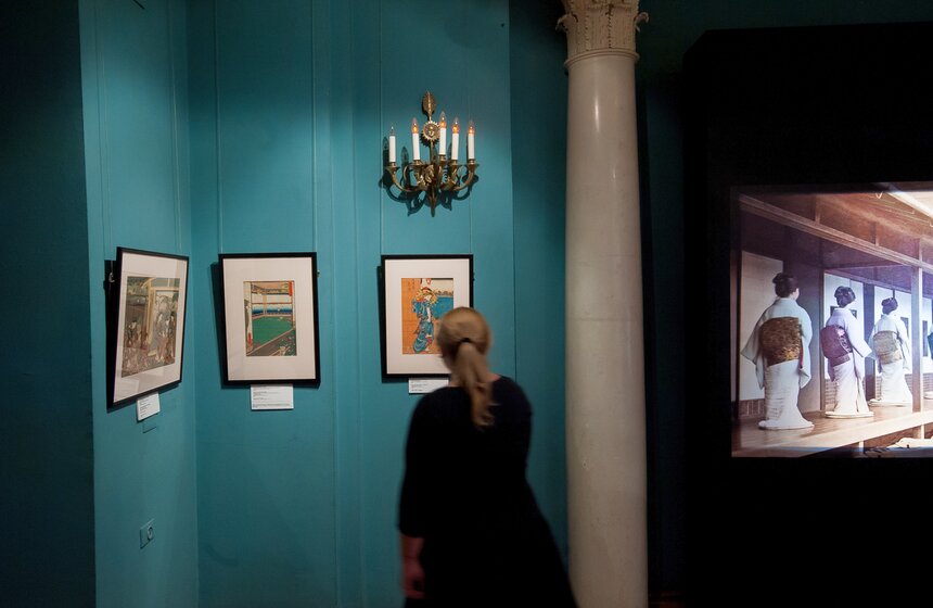 Выставка "Квартал удовольствий" в музее Востока 14 фото