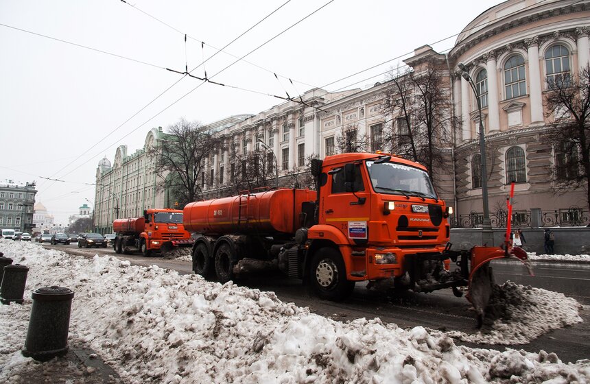 Как столица справляется с последствиями мартовского снегопада 24 фото