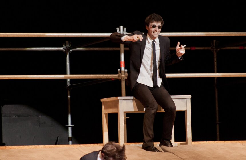 Спектакли фестиваля "Золотая маска": "Пьяные" 19 фото