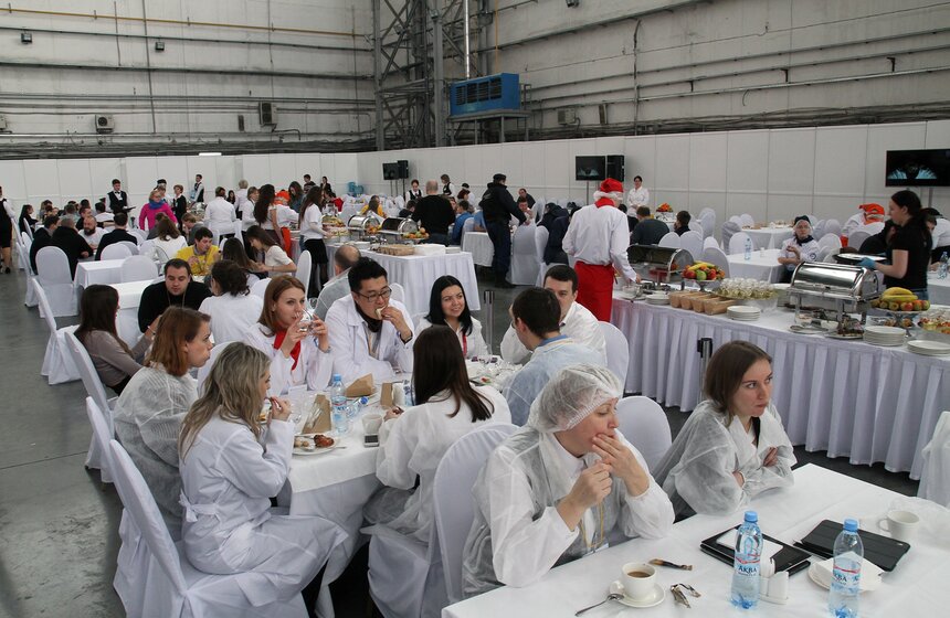 Аэропорт Домодедово определил своих лучших кулинаров 19 фото