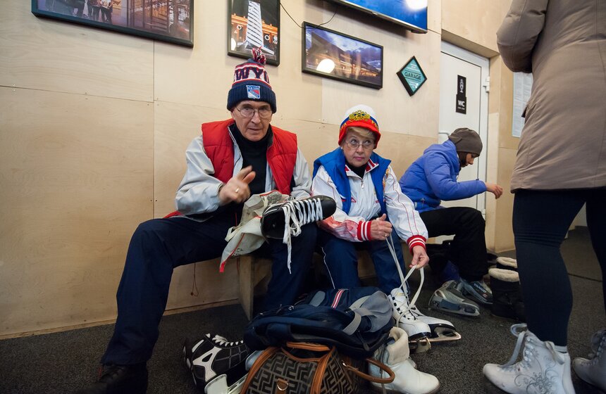 В Парке Горького прошла "Ночь на Катке" 2 фото