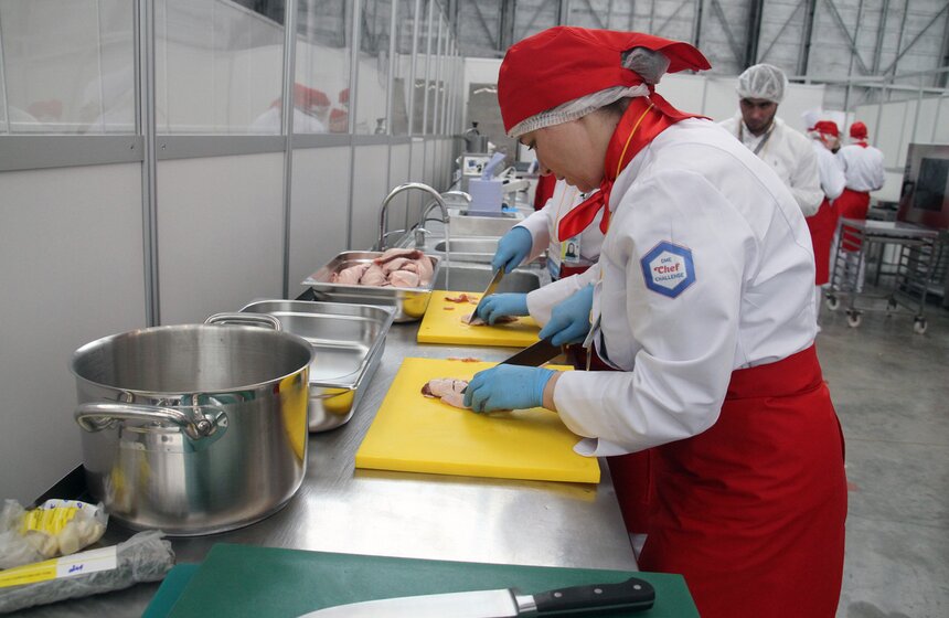 Аэропорт Домодедово определил своих лучших кулинаров 8 фото