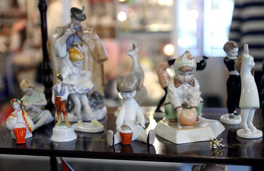 В ЦДХ прошла "Московская ярмарка старины" 9 фото