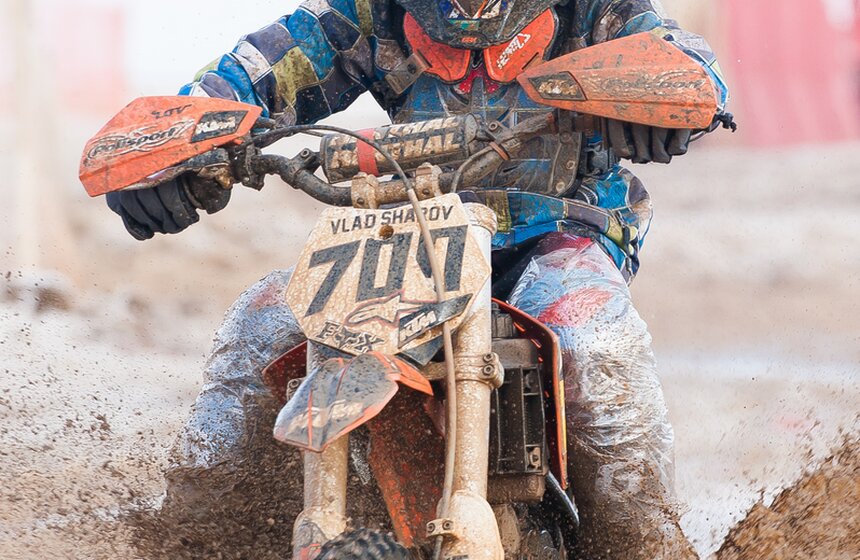 В Крылатском состоялись зимние соревнования по мотокроссу 2 фото