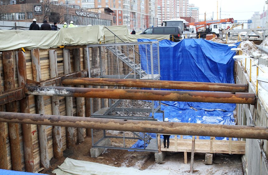 Строительство станции "Раменки" завершится в этом году 2 фото