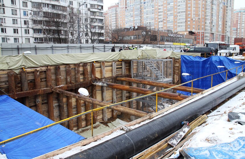 Строительство станции "Раменки" завершится в этом году 1 фото