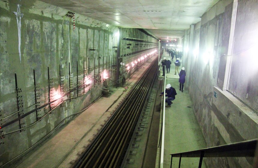 Строительство станции "Раменки" завершится в этом году 5 фото