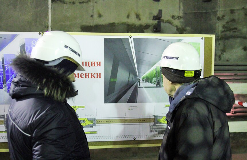 Строительство станции "Раменки" завершится в этом году 7 фото