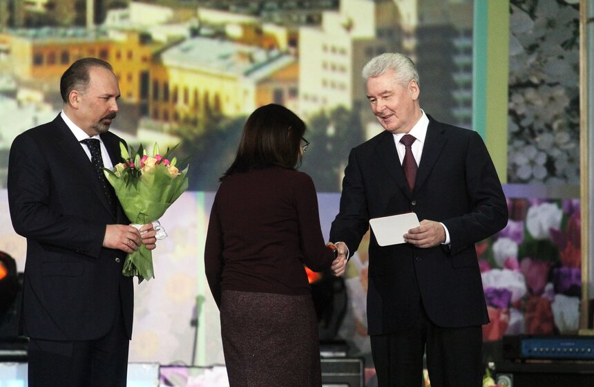 Мэр наградил столичных работников ЖКХ 12 фото