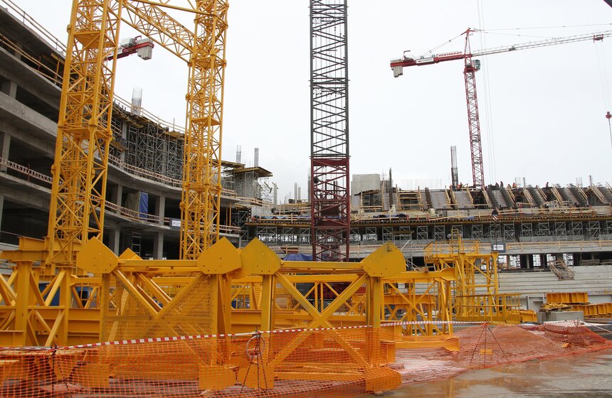 Реконструкцию стадиона "Динамо" завершат в 2017 году 18 фото