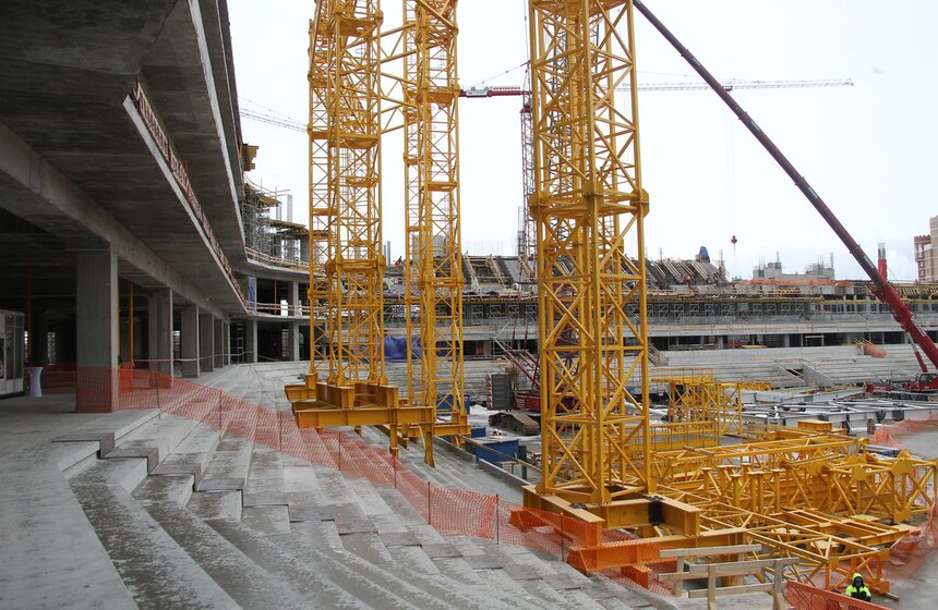 Реконструкцию стадиона "Динамо" завершат в 2017 году 1 фото