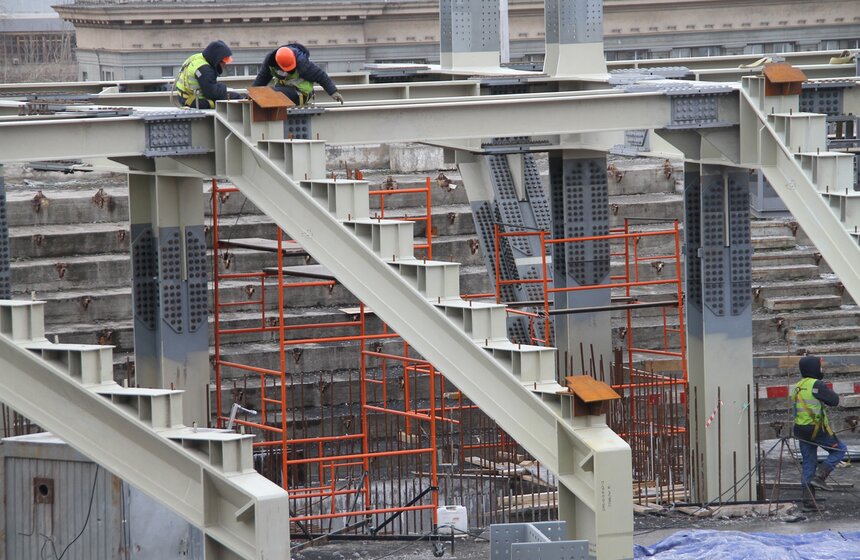 Реконструкцию стадиона "Динамо" завершат в 2017 году 5 фото