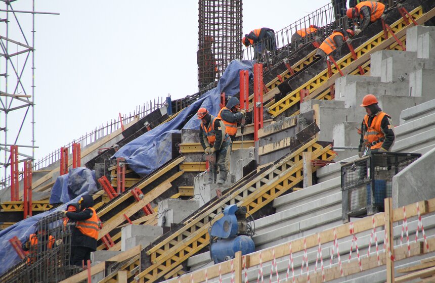 Реконструкцию стадиона "Динамо" завершат в 2017 году 8 фото