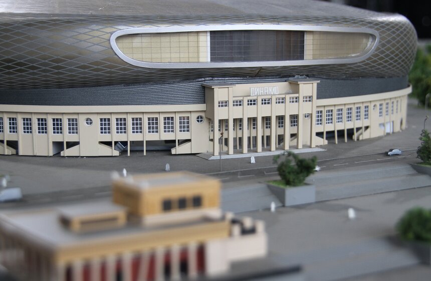 Реконструкцию стадиона "Динамо" завершат в 2017 году 11 фото