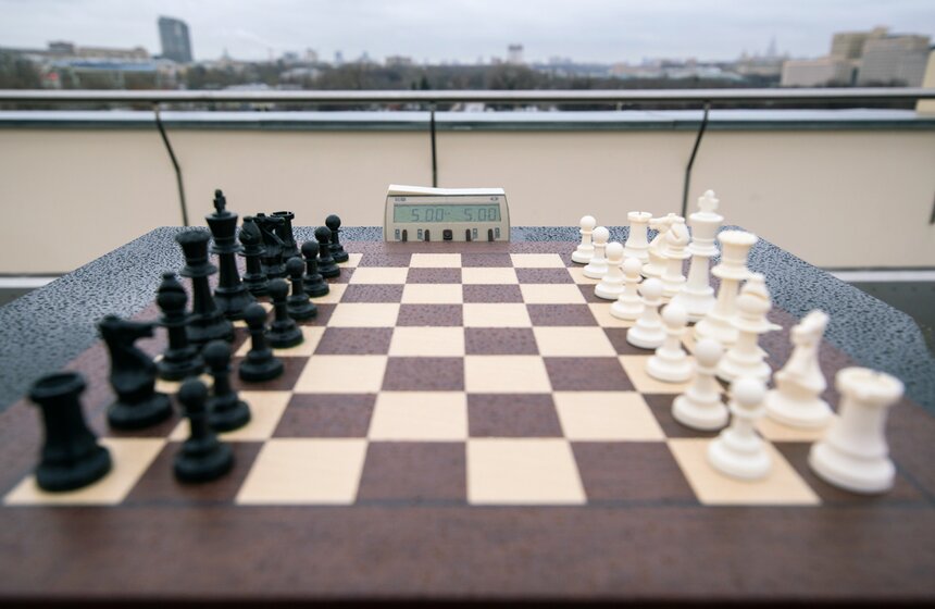 В парке Горького открылась выставка о шахматах 1 фото