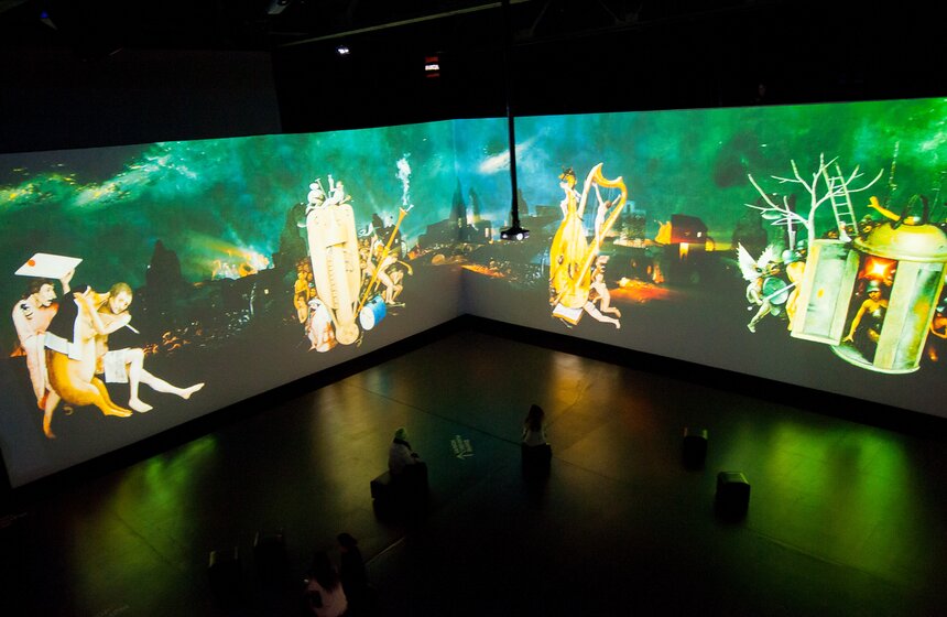 В ARTPLAY открылась выставка "БОСХ. Ожившие видения" 19 фото