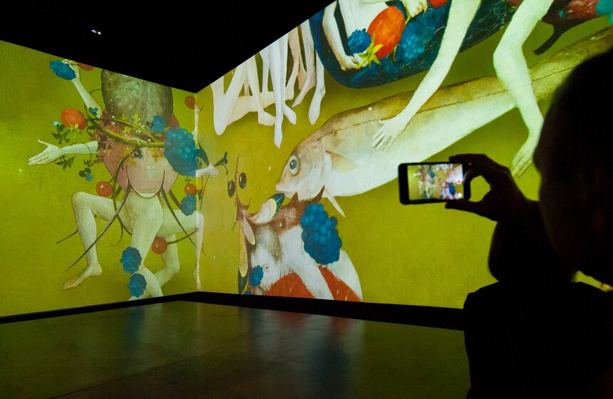 В ARTPLAY открылась выставка "БОСХ. Ожившие видения" 21 фото