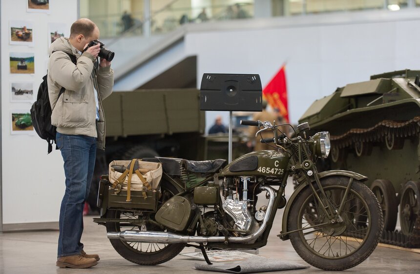В Москве прошла выставка военной техники "Моторы войны" 3 фото
