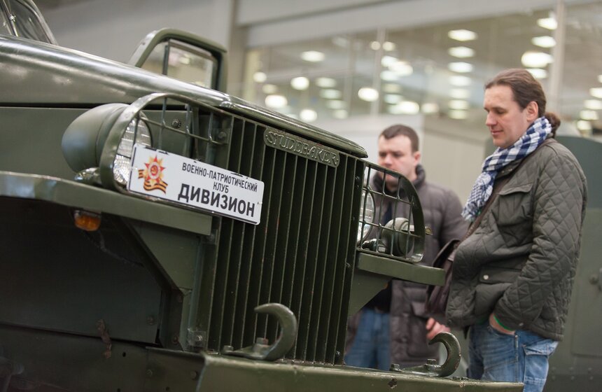 В Москве прошла выставка военной техники "Моторы войны" 6 фото