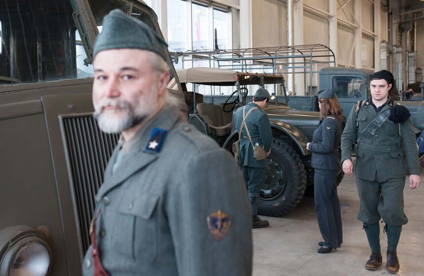 В Москве прошла выставка военной техники "Моторы войны" 20 фото