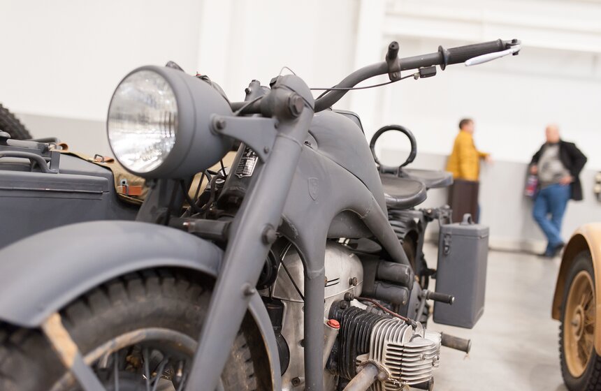 В Москве прошла выставка военной техники "Моторы войны" 17 фото