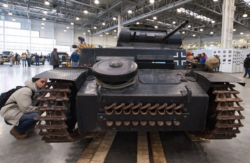 В Москве прошла выставка военной техники "Моторы войны" 2 фото