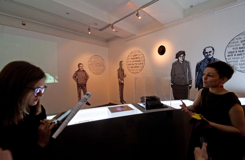 Выставка "Одноэтажная Америка: основано на реальных событиях" 19 фото