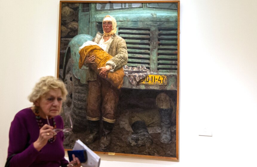 Пресс-показ выставки Гелия Коржева в Третьяковской галерее 1 фото