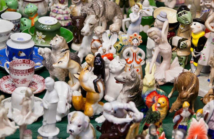 Выставка-ярмарка "Блошиный рынок" на Тишинке 12 фото