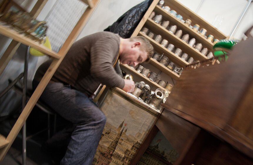 Выставка-ярмарка "Блошиный рынок" на Тишинке 11 фото