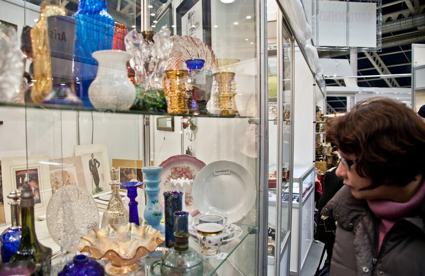 Выставка-ярмарка "Блошиный рынок" на Тишинке 14 фото