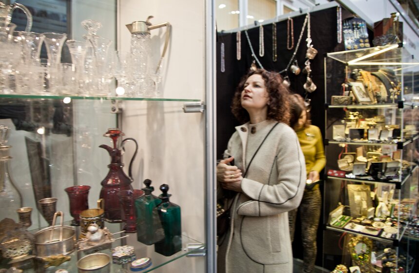 Выставка-ярмарка "Блошиный рынок" на Тишинке 20 фото