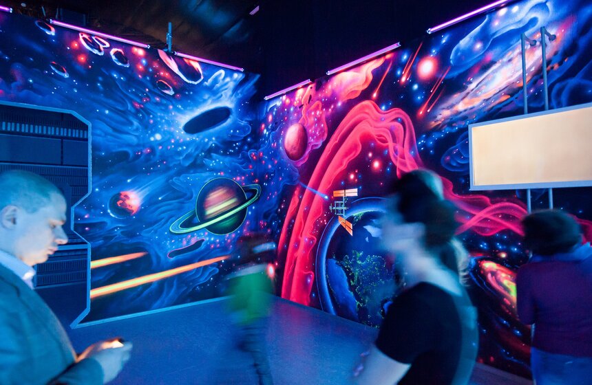 Открытие интерактивного космического пространства "Sолярис" 22 фото