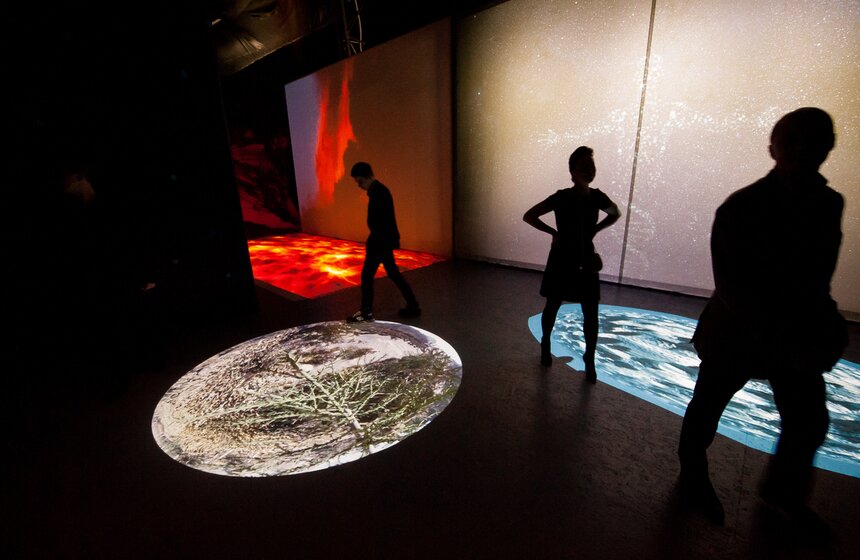 Открытие интерактивного космического пространства "Sолярис" 24 фото