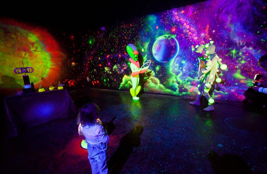 Открытие интерактивного космического пространства "Sолярис" 27 фото