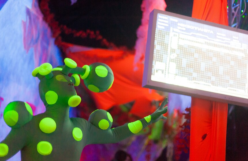 Открытие интерактивного космического пространства "Sолярис" 15 фото