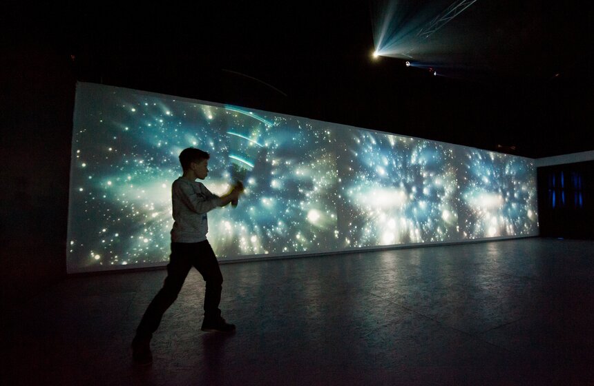 Открытие интерактивного космического пространства "Sолярис" 8 фото