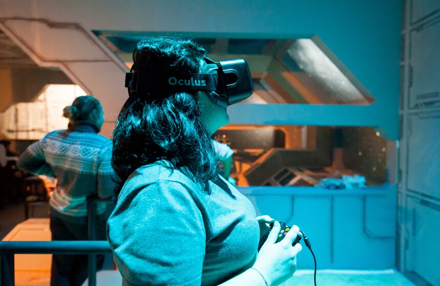 Открытие интерактивного космического пространства "Sолярис" 7 фото