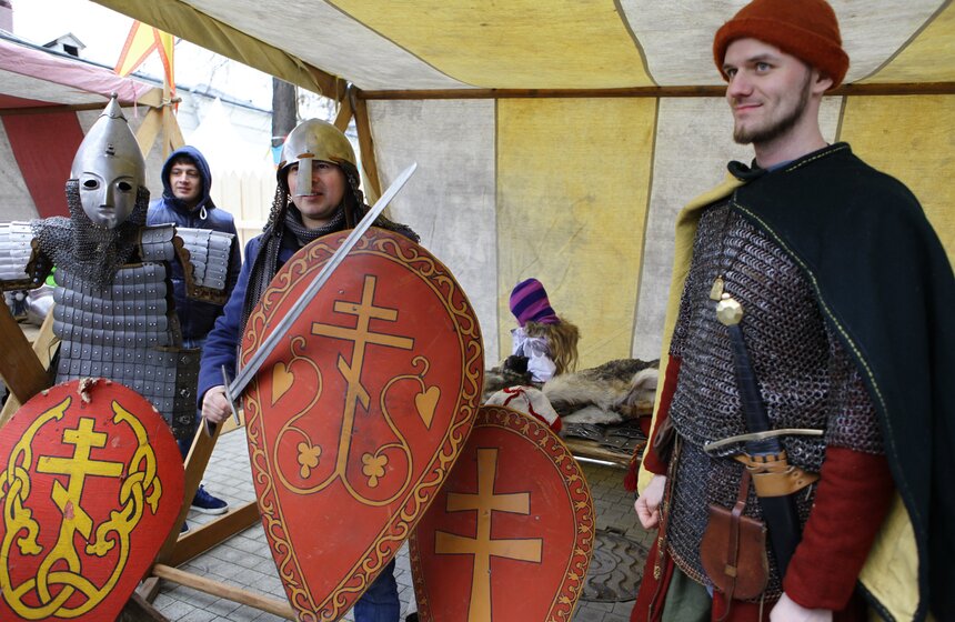 В "Эрмитаже" попытались приготовить самый большой в мире блин 23 фото