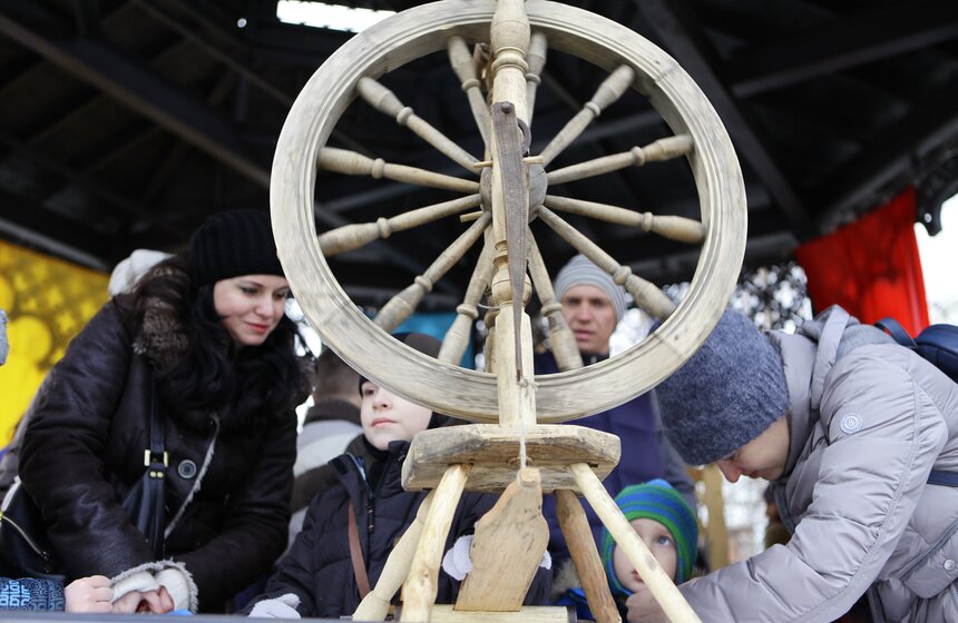 В "Эрмитаже" попытались приготовить самый большой в мире блин 25 фото