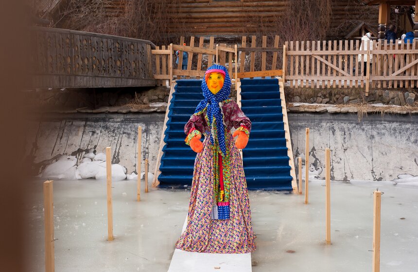 В Измайловском кремле прошли проводы Масленицы 9 фото