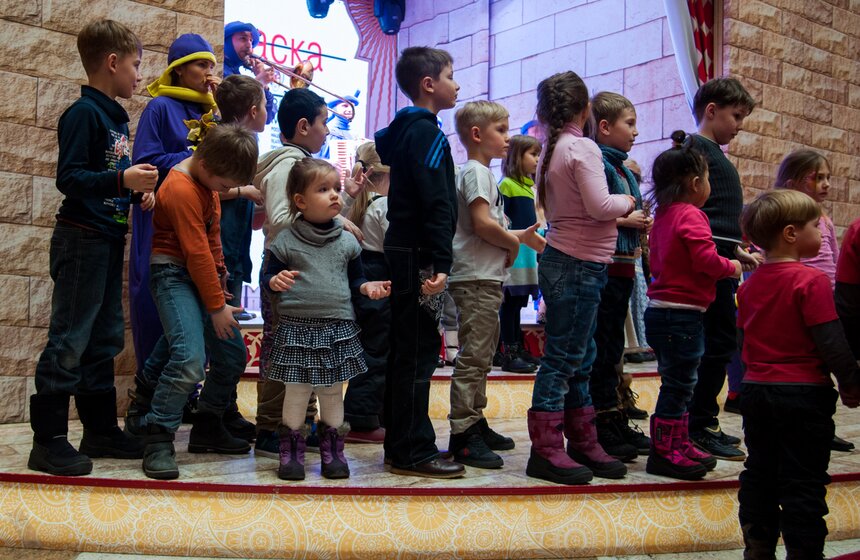 В ЦДМ на Лубянке прошел спектакль "Вместе. Путешествие оркестра" 18 фото