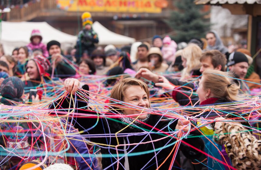 В Измайловском кремле прошли проводы Масленицы 19 фото