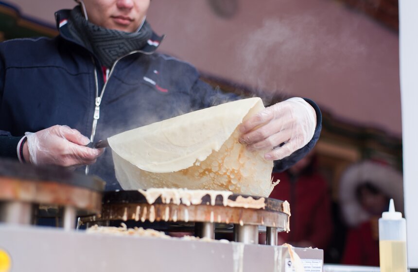 В Измайловском кремле прошли проводы Масленицы 20 фото