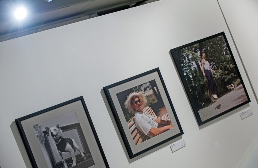 Выставка "Полет сквозь время" в центре "Рабочий и колхозница" 25 фото